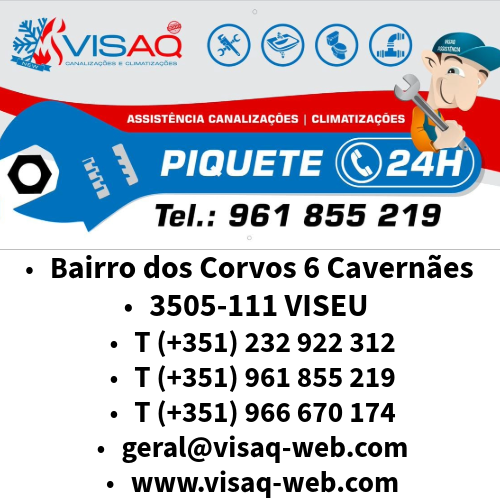 VISAQ ASSISTENCIA CANALIZAÇOES E CLIMATIZAÇOES